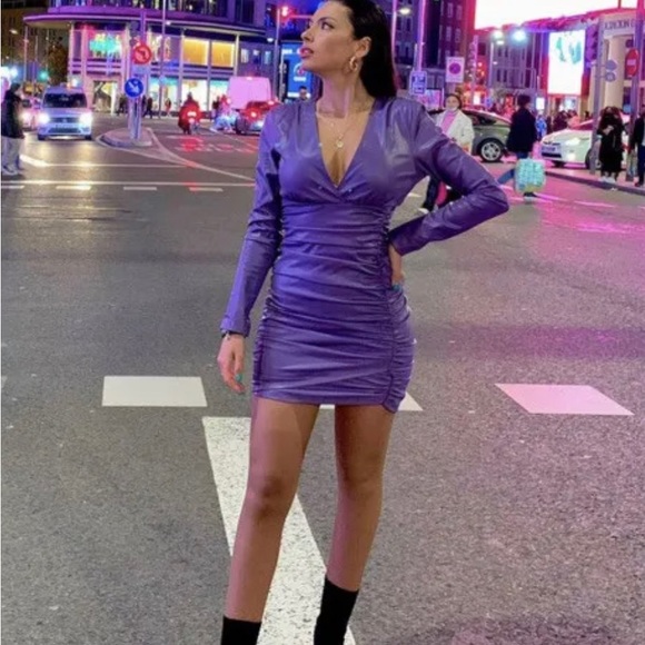 Zara leather dress - Picture 4 of 5